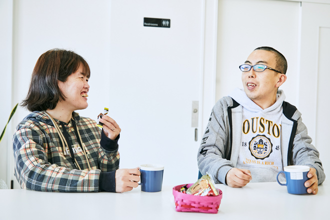 POINT 03 ストレスフリーな仕事環境